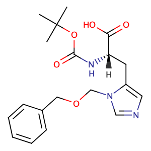 N-[(1,1-Dimethylethoxy)carbonyl]-3-[(phenylmethoxy)methyl]-L-histidine,CAS No. 79950-65-5.