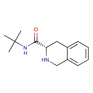 (S)-N-(tert-Butyl)-1,2,3,4-tetrahydroisoquinoline-3-carboxamide,CAS No. 149182-72-9.