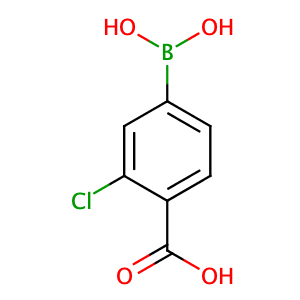 3-Chloro-4-carboxyphenylboronic acid,CAS No. 136496-72-5.