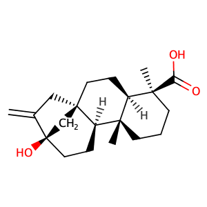 (+-)-Steviol,CAS No. 471-80-7.