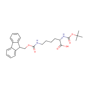 Fmoc-L-lysine(Boc)-OH,CAS No. 84624-27-1.
