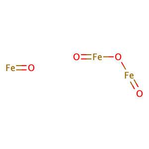 Triiron tetraoxide,CAS No. 1317-61-9.