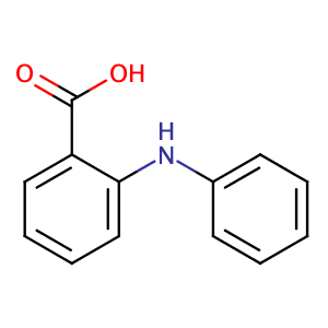 N-Phenylanthranilic acid,CAS No. 91-40-7.