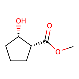 (1R,2S)-Methyl 2-hydroxycyclopentanecarboxylate,CAS No. 933-92-6.