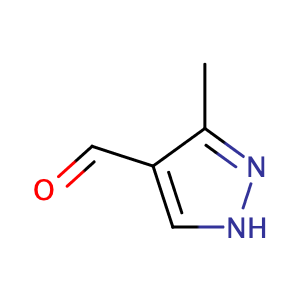 3-Methyl-1H-pyrazole-4-carboxaldehyde,CAS No. 112758-40-4.