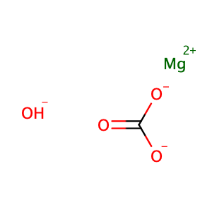 Magnesium carbonate hydroxide,CAS No. 12125-28-9.