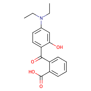 2-(4-(Diethylamino)-2-hydroxybenzoyl)benzoic acid,CAS No. 5809-23-4.