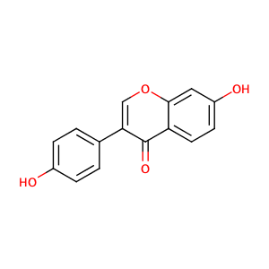 Daidzein,CAS No. 486-66-8.