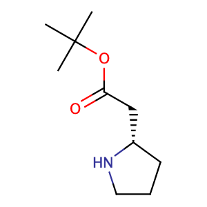 (S)-Pyrrolidin-2-ylacetic acid tert-butyl ester,CAS No. 104553-43-7.