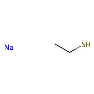 SODIUM ETHANETHIOLATE,CAS No. 811-51-8.