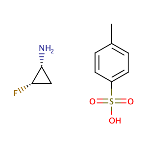 (1R,2S)-2-Fluorocyclopropylamine tosylate,CAS No. 143062-84-4.