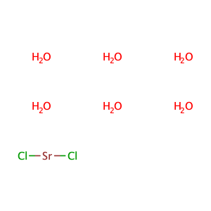 Strontium chloride hexahydrate,CAS No. 10025-70-4.