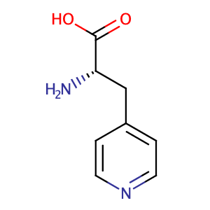 (S)-2-amino-3-(pyridin-4-yl)propanoic acid,CAS No. 37535-49-2.