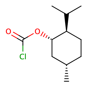 (+)-Menthyl chloroformate,CAS No. 7635-54-3.