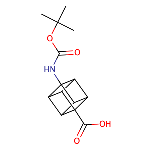 8-{[(tert-butoxy)carbonyl]amino}cubane-1-carboxylic acid,CAS No. 1000931-72-5.