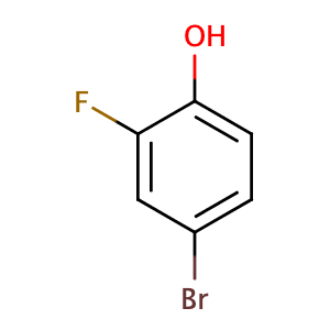 4-Bromo-2-fluorophenol,CAS No. 2105-94-4.