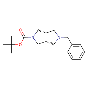 cis-5-Benzyl-2-Boc-hexahydropyrrolo[3,4-c]pyrrole,CAS No. 370879-56-4.