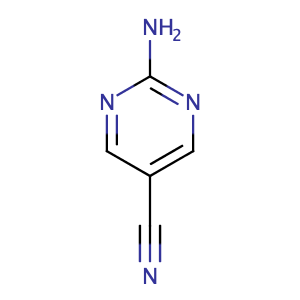 2-Aminopyrimidine-5-carbonitrile,CAS No. 1753-48-6.