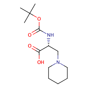 Boc-3-(1-piperidinyl)-D-alanine,CAS No. .