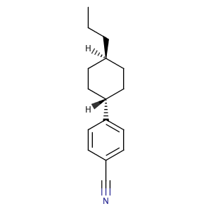 trans-4-(4-Propylcyclohexyl)benzonitrile,CAS No. 61203-99-4.