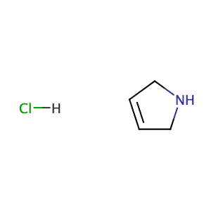 2,5-Dihydro-1H-pyrrole hydrochloride,CAS No. 63468-63-3.