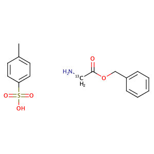 Gly-OBzl.TsOH(C-13),CAS No. 114342-15-3.