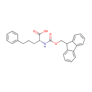 Fmoc-D-2-amino-5-phenyl-pentanoic acid,CAS No. 1217731-48-0.