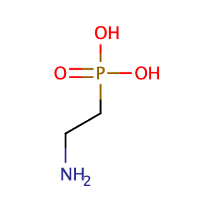 (2-Aminoethyl)phosphonic acid,CAS No. 2041-14-7.