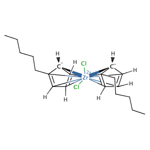 Bis(pentylcyclopentadienyl)zirconium dichloride,CAS No. 113040-61-2.