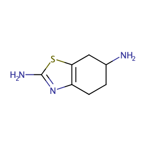 4,5,6,7-tetrahydro-2,6-Benzothiazolediamine,CAS No. 106006-83-1.