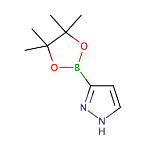 3-(4,4,5,5-Tetramethyl-1,3,2-dioxaborolan-2-yl)-1H-pyrazole,CAS No. 844501-71-9.