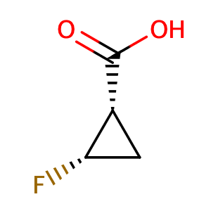 (1S,2S)-2-Fluorocyclopropanecarboxylic acid,CAS No. 127199-14-8.