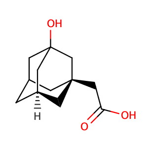 3 - Hydroxyadamantane - 1 - acetic acid,CAS No. 17768-36-4.