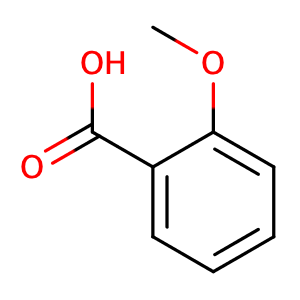 2-Methoxybenzoic acid,CAS No. 579-75-9.