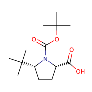 (2S,5R)-N-Boc-5-tert-butylpyrrolidine-2-carboxylic acid,CAS No. 185142-15-8.
