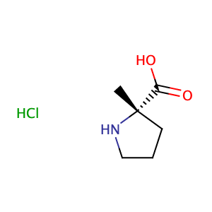(2S)-2-methylpyrrolidine-2-carboxylic acid hydrochloride,CAS No. 1508261-86-6.
