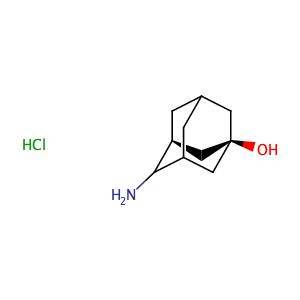 trans-4-Aminoadamantan-1-ol hydrochloride,CAS No. 62075-23-4.
