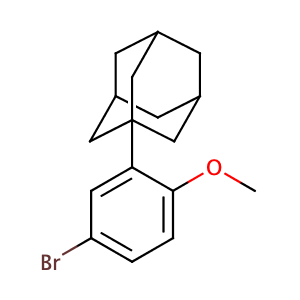 1-(5-Bromo-2-methoxy-phenyl)adamantane,CAS No. 104224-63-7.