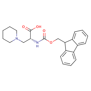 Fmoc-3-(1-piperidinyl)-D-alanine,CAS No. .