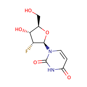 2'-Fluoro-2'-deoxyuridine,CAS No. 784-71-4.