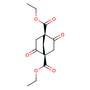 Diethyl 2,5-dioxobicyclo[2.2.2]octane-1,4-dicarboxylate,CAS No. 843-59-4.