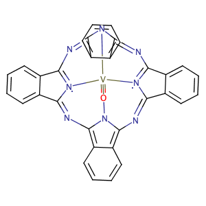 Oxyvanadium phthalocyanine,CAS No. 13930-88-6.