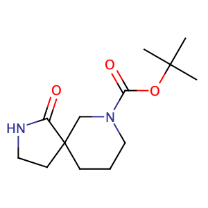 tert-butyl 1-oxo-2,7-diazaspiro[4.5]decane-7-carboxylate,CAS No. 923009-50-1.