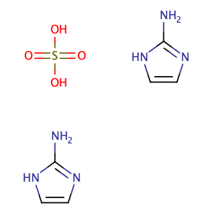 1H-imidazol-2-amine sulfate(2:1),CAS No. 1450-93-7.
