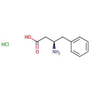 (R)-3-Amino-4-phenylbutanoic acid hydrochloride,CAS No. 145149-50-4.