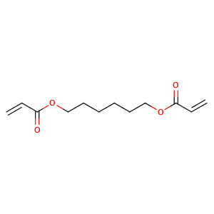 Hexamethylene diacrylate,CAS No. 13048-33-4.