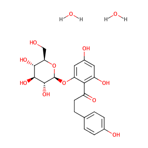 Phlorizin dihydrate,CAS No. 7061-54-3.