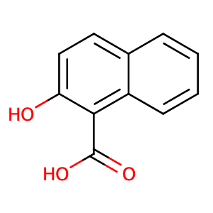 2-Hydroxy-1-naphthoic acid,CAS No. 2283-08-1.