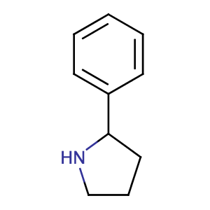 2-phenyl-Pyrrolidine,CAS No. 1006-64-0.