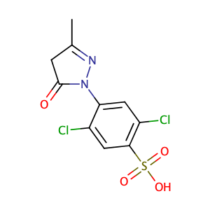Dichlorosulfophenyl-3-methylpyrazolone,CAS No. 84-57-1.